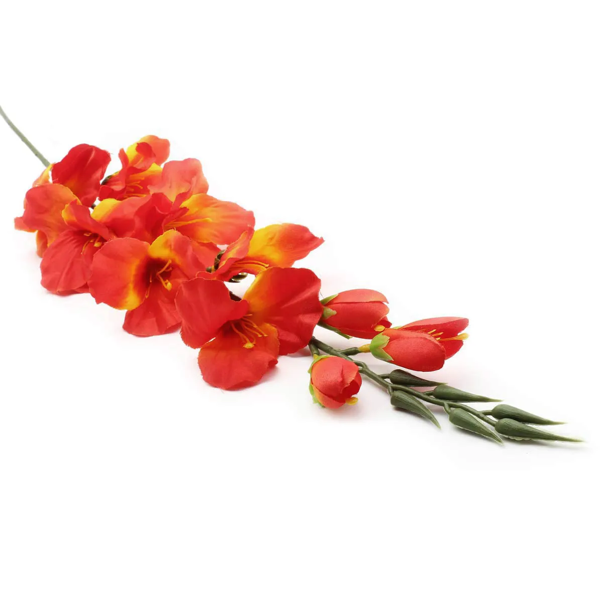 Фото Искусственные цветы Astra&Craft HY125-29011 Красно-оранжевый