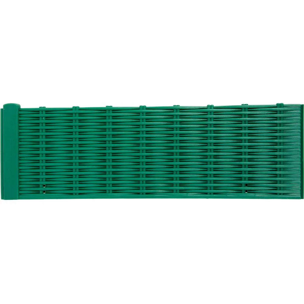 Фото Ограждение декоративное "Лоза" 2.3 м цвет зелёный