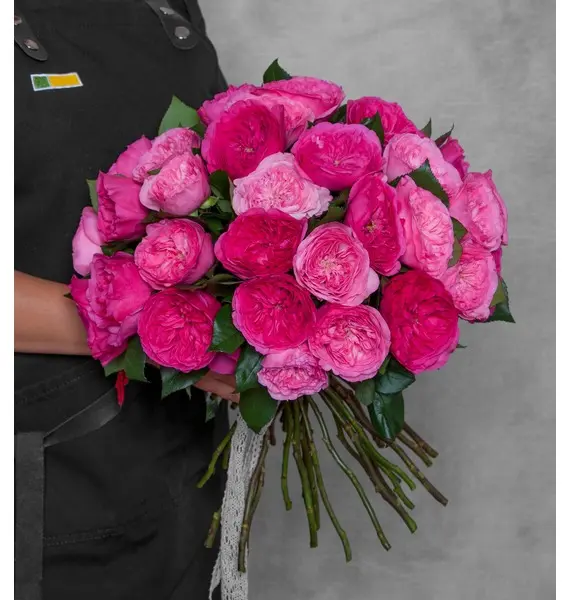 Фото Букет из пионовидных роз "Для самой красивой!"