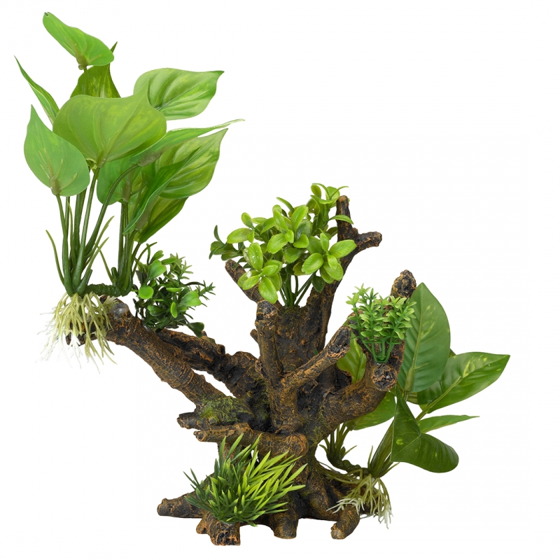 Molester kin rietje Artificial plant for aquarium AQUA DELLA Florascape 4, polyester resin —  buy in New York City at a bargain price on Global Flowers